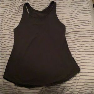 Lululemon black racerback tank